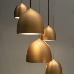 Lustre Suspendu Anneaux LED Deluxe 80W
